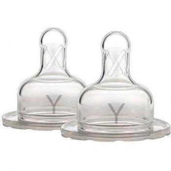 Dr. Brown's Wide Neck Silicone Teats 9+ Months - 2 Pack