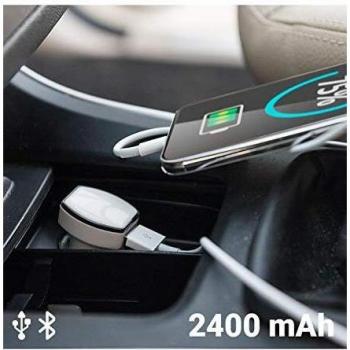 Cargador USB con GPS para Coche 2400 mAh 145823.
