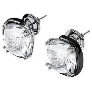 Swarovski Harmonia Crystal Cushion Earrings White, Earrings, female, White, Size: ONE SIZE