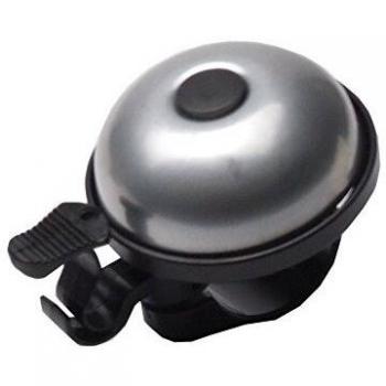 Mini campana de plata aluminio en tarjeta sb 1pieza