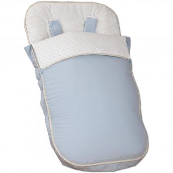 Babyline Sugar - Saco para silla, unisex, color celeste