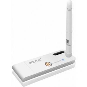 Approx APPUSB150DAV2 - Adapatador de red Inalámbrico, USB 150 Mbps