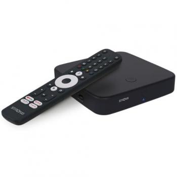 Strong SRT 423 Streaming Box Android TV 4K UHD (8 GB, Android 11) con Chromecast y Dolby Vision - Negro