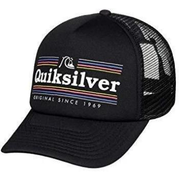 Quiksilver - Gorra Trucker - Hombre - One Size - Negro
