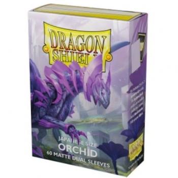 Fundas Small Japanese Dual Matte Orchid 'Emme' Morado Dragon Shield 60 unidades