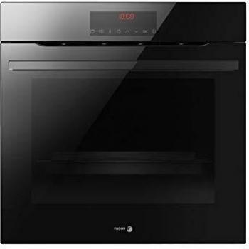 Horno Multifunción Pirolítico Fagor 8H-760TCN, Clase A, Cristal Negro