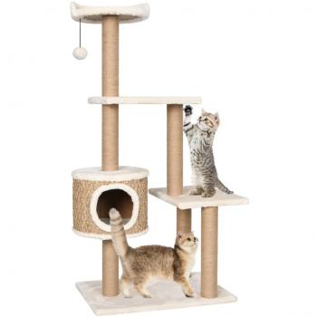 Árbol para Gatos con Rascador 123 cm en Junco