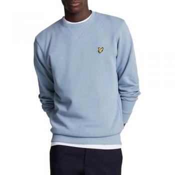 Lyle & Scott Men's Blue Crew Neck Sweatshirt - Extra Large