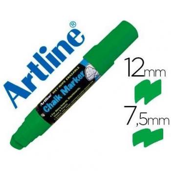 Rotulador Artline Pizarra Verde Negra EPW-12 mm Color Verde