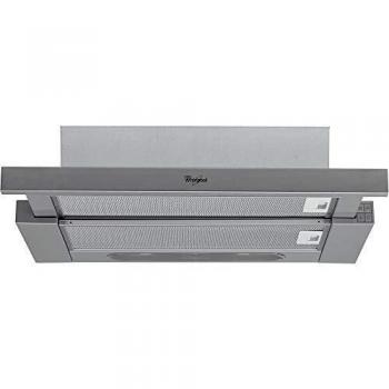 Campana extractora Whirlpool AKR 6390/1 IX de Plata con 304 m³/h y clase energética D