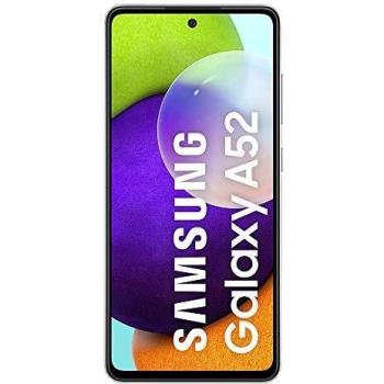 Samsung Smartphone Galaxy A52 con Pantalla Infinity-O FHD+ de 6,5 Pulgadas, 6 GB de RAM y 128 GB de Memoria Interna Ampliable, Batería de 4500 mAh y Carga Superrápida Violeta