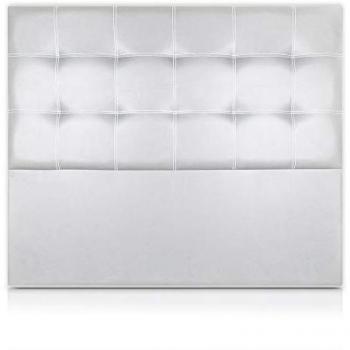Cabecero Tritón Tapizado en Polipiel Blanco 160x120cm de SonnoMattress, Altura 120cm