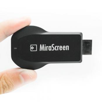 MiraScreen 2.4GHz WiFi Inalámbrico Dongle Receptor Adaptador HDMI 1080p Audio & Video HD TV Stick Soporte Miracast / Airplay / DNLA