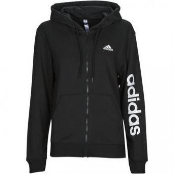 adidas Chaqueta de deporte LIN FT FZ HD para mujer - Sudadera con capucha, cierre frontal completo, diseño moderno, tejido suave y cómodo, ajuste regular, ideal para actividades deportivas y uso diario