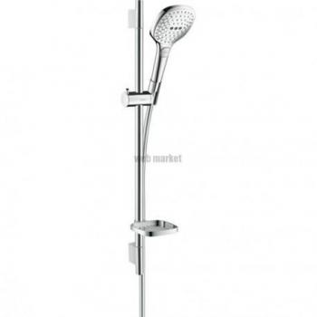 Set de Ducha Hansgrohe Raindance Select E120 con Barra Deslizante Unica S Puro 65 cm - Cromado