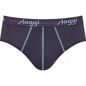 Sloggi Men's Midi Boxer Shorts - Cerulean Blue (2-Pack)