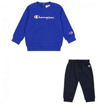 Chándal Champion Ultra-Ligero Powerblend Fleece Azul para Bebés, Modelo 306899-BS008