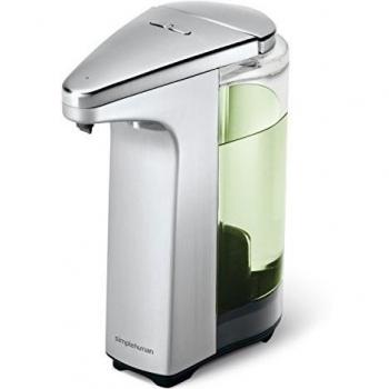 simplehuman - Dispensador de jabón con sensor y muestra de jabón
