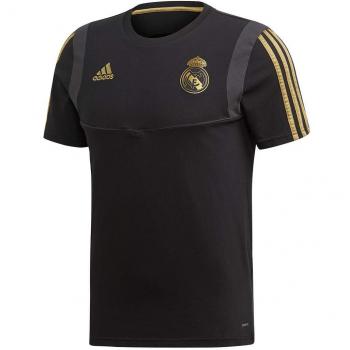 adidas Real Madrid 2019-2020, Camiseta, Black-Dark Football Gold, Talla M