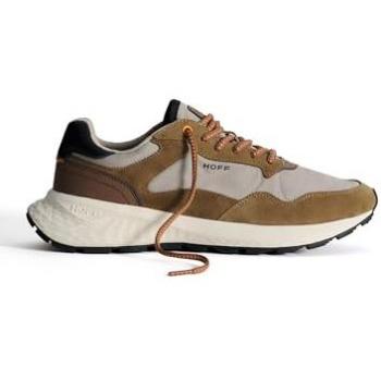 HOFF Lima II Men's Sneakers - Casual Trainers with Textile Lining and Volume Sole in Brown/Beige