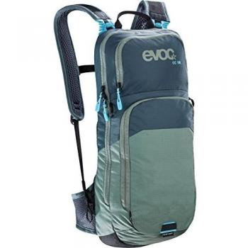 Evoc City Commuter-Mochila de hidratación 2 L, color Gris y verde