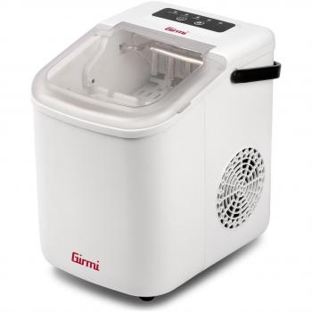 Girmi GH7401 - Fabbricatore de Hielo Blanco 1100 Cubitos/24h con Apagado Automático y Accesorios Incluidos