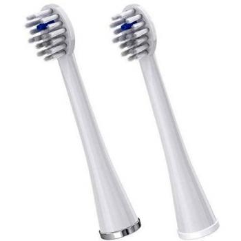 Waterpik SFRB-2EW - Cabezales de recambio del cepillo de limpieza de limpieza con hilo dental Waterpik Sonic-Fusion