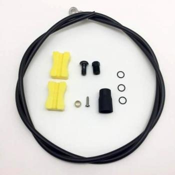 Shimano SM-BH90 Hose for Zee M640 - Black, Rear