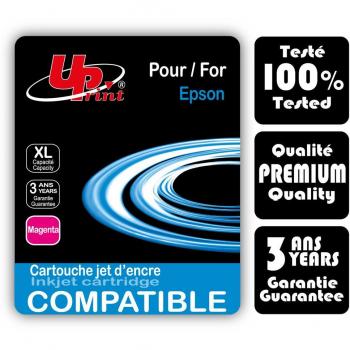 Cartucho de Tinta Magenta Uprint Compatible EPSON T129 XL - 650 Páginas - Garantía 3 Años