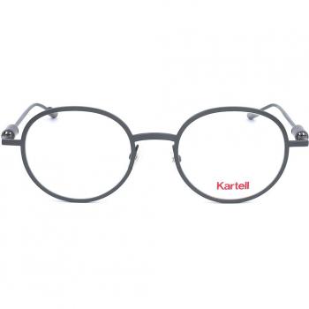 Kartell KL003V 01 Men's Eyeglasses Grey Size 49 - Frame Only, Blue Light Block Available
