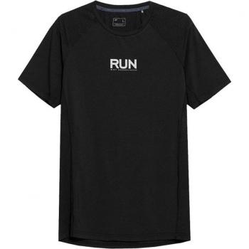 Camiseta de Running 4F Functional Hombre Negra