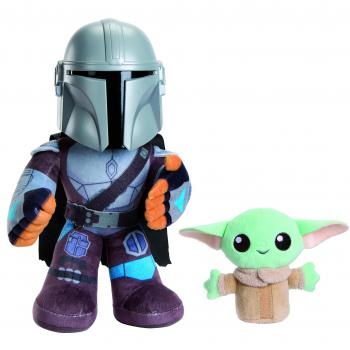 Peluche Star Wars The Mandalorian y Grogu de Mattel HNT52