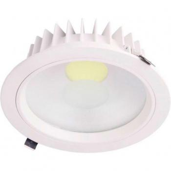 Plafón LED Eilen 18W empotrable redondo 1539lm blanco Ø20 cm