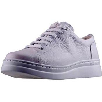 CAMPER Runner Up Women's Sneakers - White Smooth Leather, Size 36