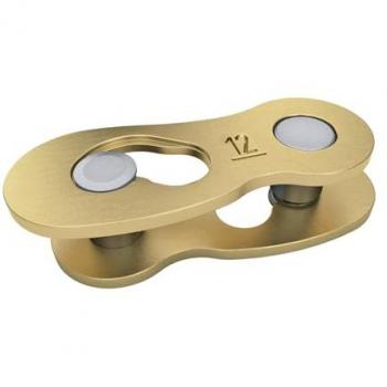 Eslabón de cadena Connex 12V oro, tipo: eslabón de cadena, características: compatible con sistemas de 12 velocidades, color dorado