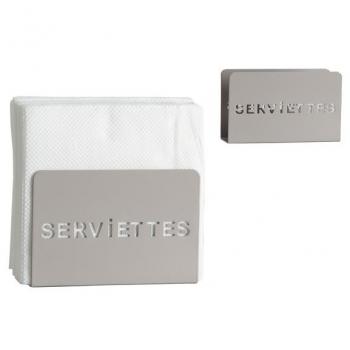 Servilletero Serviettes B and B - Servilletero de diseño elegante, material resistente, capacidad para múltiples servilletas, ideal para uso en casa o restaurantes