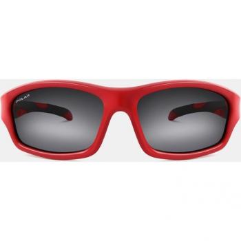Polar 5009 para Niños 75 - Gafas de sol envolventes en rojo con lentes polarizadas