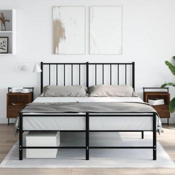 Mesitas de noche de pared vidaXL, 2 unidades, dimensiones 40x30x61 cm, color Roble Sonoma, Roble ahumado y Gris sonoma, ideales para habitación o salón como mesa auxiliar