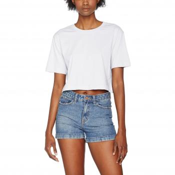 Urban Classic Women's Short Oversized T-Shirt - White