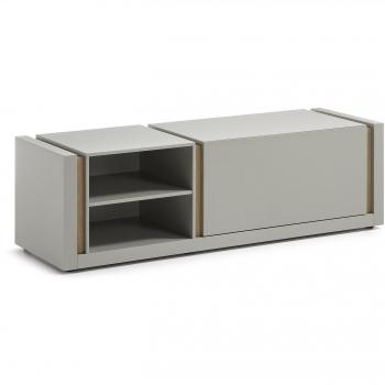 Kave Home Mueble TV DE 140cm, gris