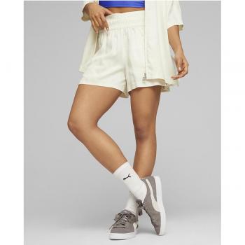 Pantalón corto Puma T7 blanco mujer - M