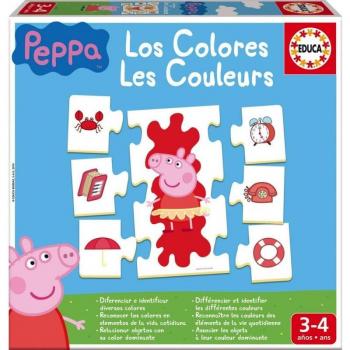 Educa - Peppa Pig Aprendo Los Colores Juego Educativo, Multicolor (16225)