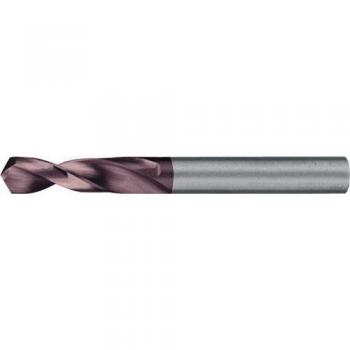 Broca Espiral VHM DIN 6539 Tipo N Diámetro Nominal 9,8 mm Revestimiento TiAlN