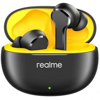 Realme Buds T110 - Auriculares Bluetooth TWS con cancelación de ruido AI ENC, intrauditivos ligeros, controlador de graves dinámicos de 10 mm, batería de 38 horas y carga rápida