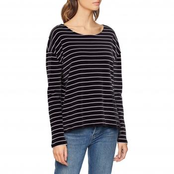 PIECES Pclibbi LS Top, Camisa Manga Larga para Mujer,