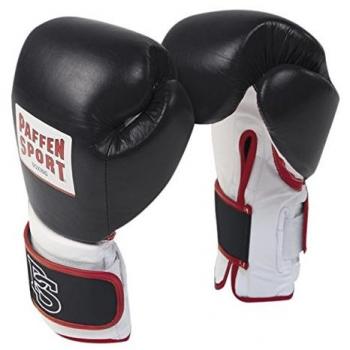 Paffen Sport Pro Performance Boxeo para el Sparring, todo el año, Unisex, color negro/blanco/rojo, tamaño 14UZ