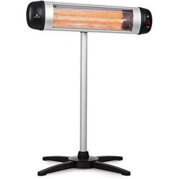 Calentador Infrarrojo Blumfeldt Rising Sun 2500W Ajustable IP34 Aluminio