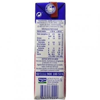 Puleva Batido de Fresa, 6 x 200ml