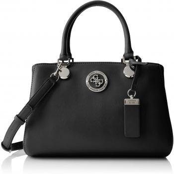 Guess - Landon Girlfriend Satchel, Mujer, Multicolor