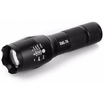 Flashlight,LANDFOX X800 LED Antorcha militar zoom G700 cargador de batería de linterna táctica